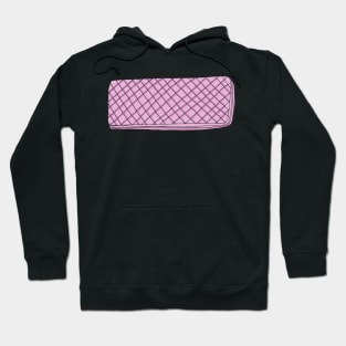 Pink wafer Hoodie